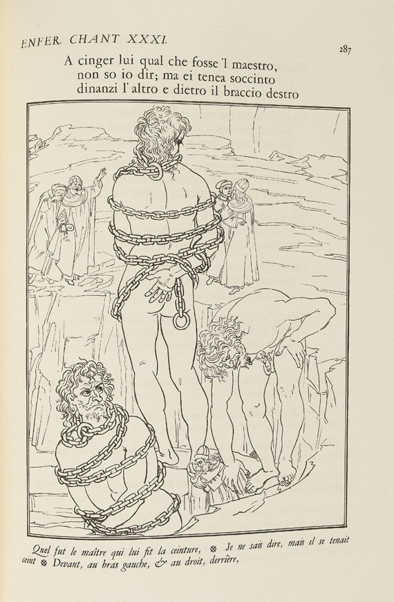 Dante Alighieri - La divine comédie. 3 Bde. 1922.