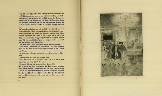 Ernst Oppler - Schiller, Der Geisterseher. 1922