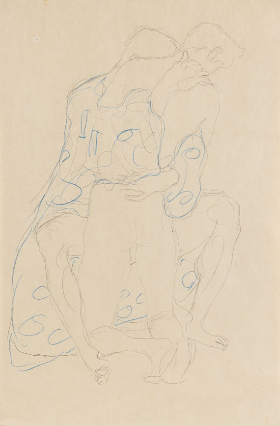Gustav Klimt - Liebespaar