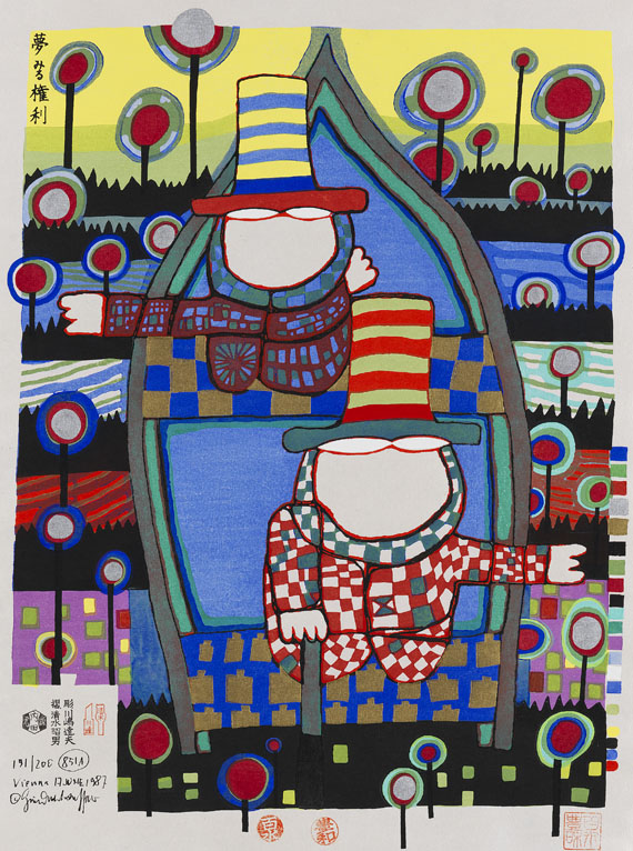 Friedensreich Hundertwasser - Joy of Man