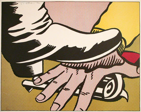 Roy Lichtenstein - Foot and Hand