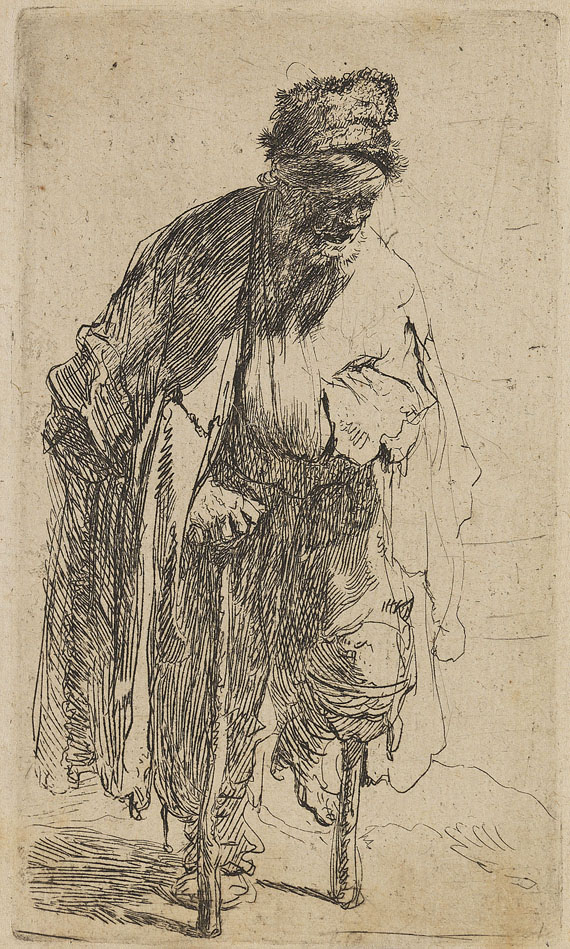 Harmensz. Rembrandt van Rijn - Der Stelzfuß