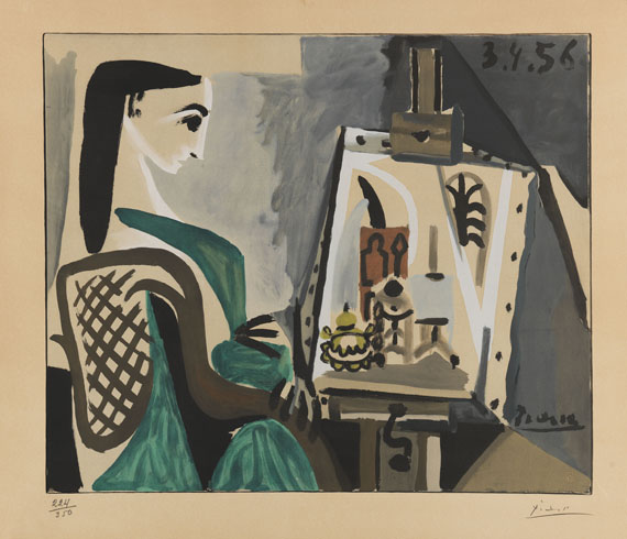 Pablo Picasso - Femme dans l´atelier