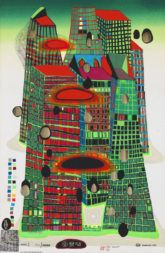 Friedensreich Hundertwasser - Good Morning City (Bleeding Town)