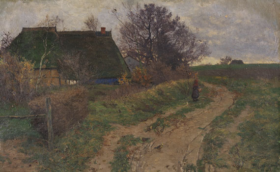 Paul Müller-Kaempff - Bauernkate in Ahrenshoop