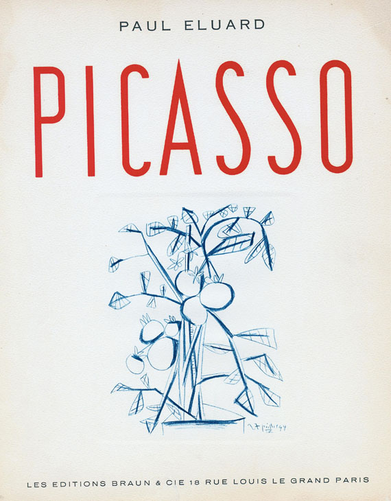 Paul Eluard - Picasso. 1952.