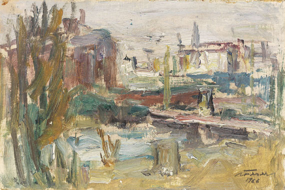 Albert Feser - Kanal in Hamburg