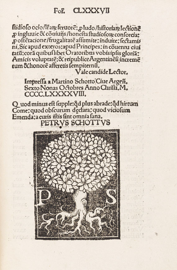 Petrus Schott - Lucubraciunculae ornatissimae. 1498. - Altre immagini