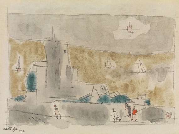 Lyonel Feininger - Am Meer (By the sea)