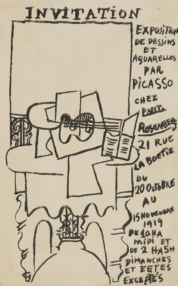 Pablo Picasso - Das Fenster in Saint-Raphael