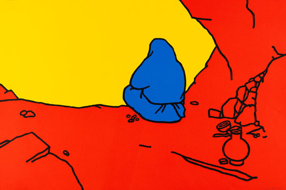 Patrick Caulfield - 2 Blätter: Hermit. Earthenware