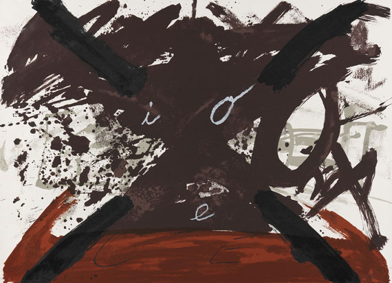 Antoni Tàpies - Ohne Titel