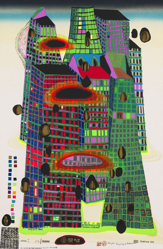 Friedensreich Hundertwasser - Good Morning City (Bleeding Town)