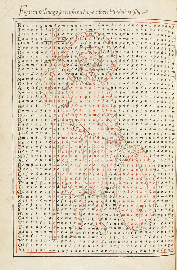  Hrabanus Maurus - Manuskript, 16. Jh. - Altre immagini