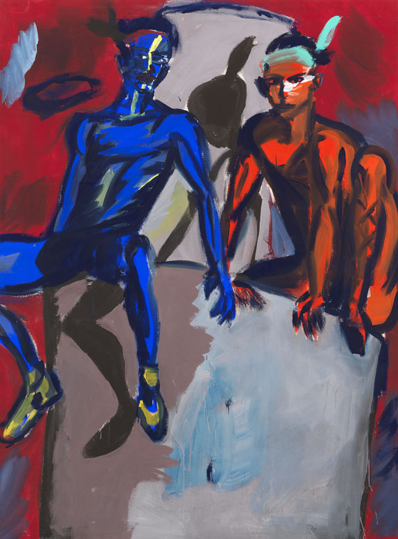 Rainer Fetting - 2 Indians (Fetting und Castelli)