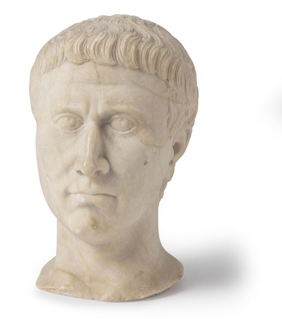 Antikenkopie - Wohl Porträt des Kaisers Augustus