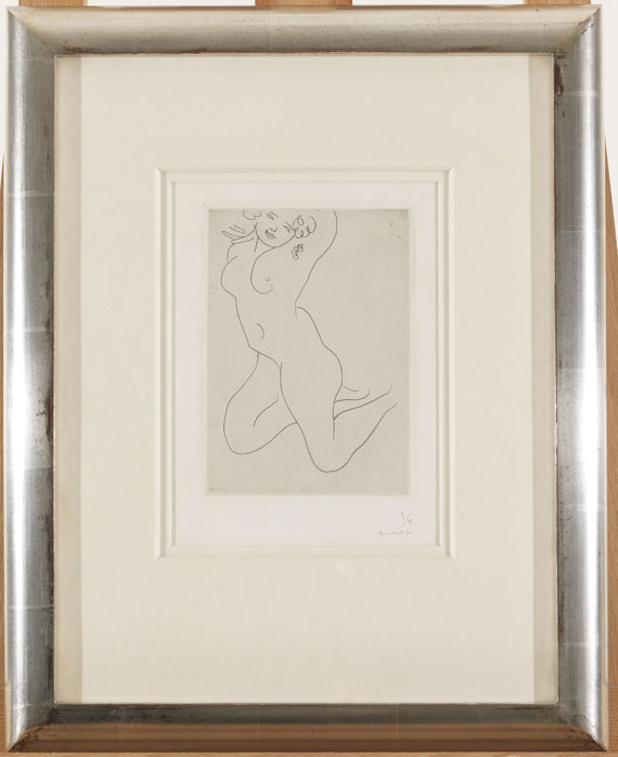 Henri Matisse - Nu à genoux, bras derrière la tête