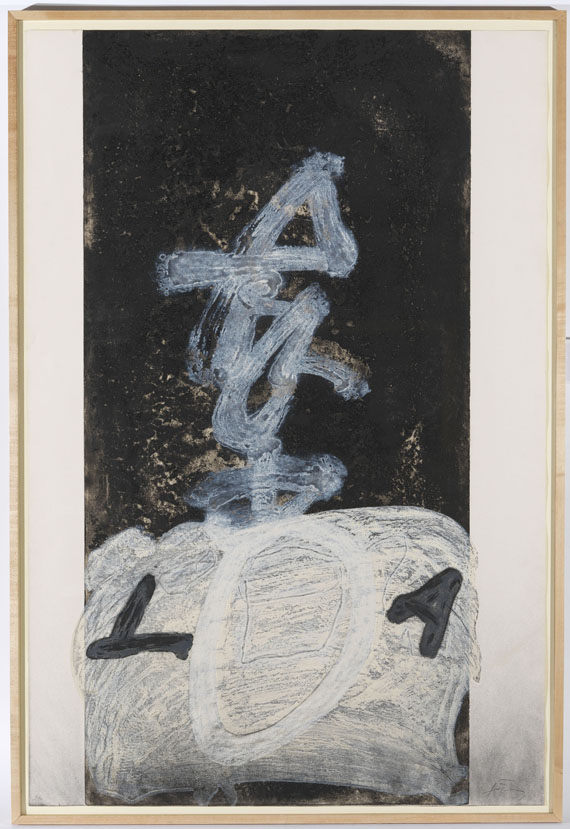 Antoni Tàpies - Cal•ligrafia vertical - Altre immagini