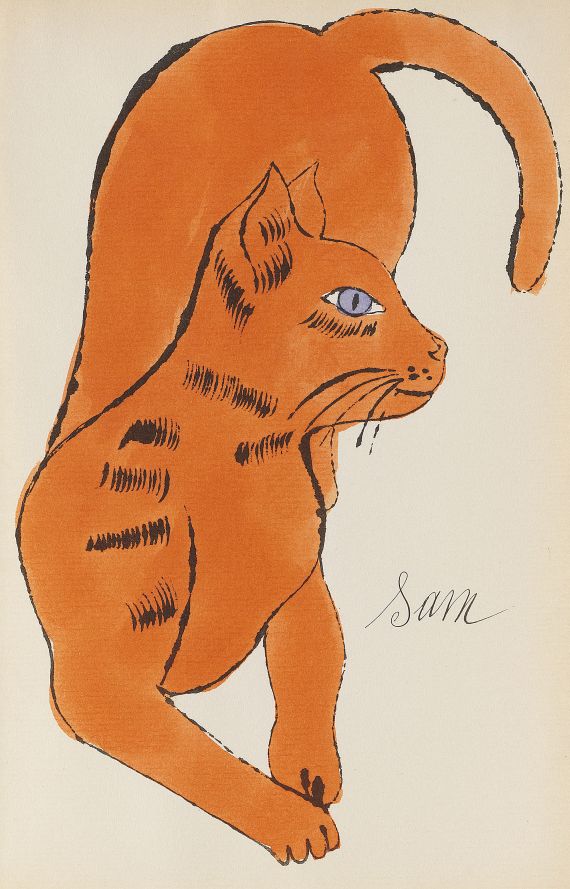 Andy Warhol - 25 Cats name[d] Sam and one Blue Pussy - Altre immagini