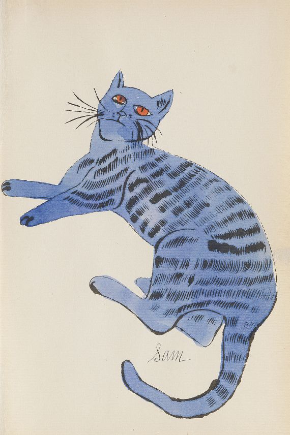 Andy Warhol - 25 Cats name[d] Sam and one Blue Pussy - Altre immagini