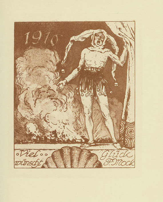 Exlibris - Braungart, R., Neue deutsche Gelegenheitsgraphik. 2 Bde. 1921.