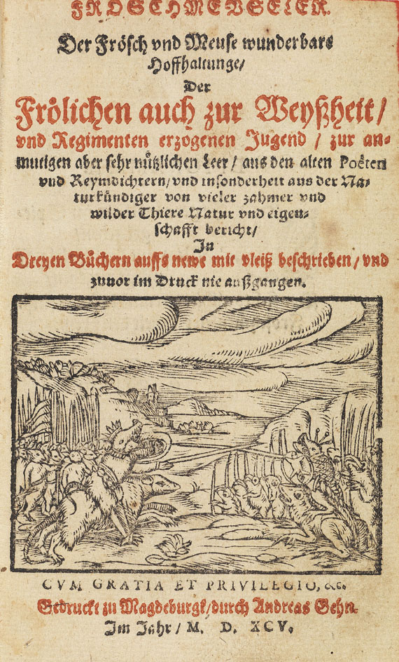 Georg Rollenhagen - Froschmeuseler. 1595 - Altre immagini