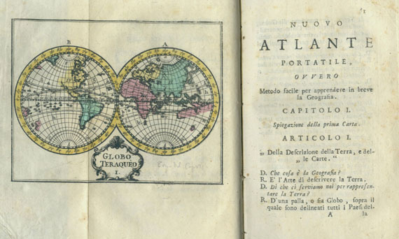   - Nuovo atlante portatile. 1785.