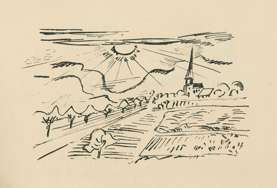 Hermann Max Pechstein - Reisebilder. 1919.