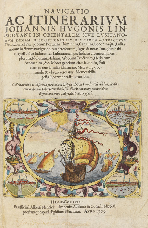 Jan Huygen van Linschoten - Navigatio ac itinerarium. 1599 - Altre immagini