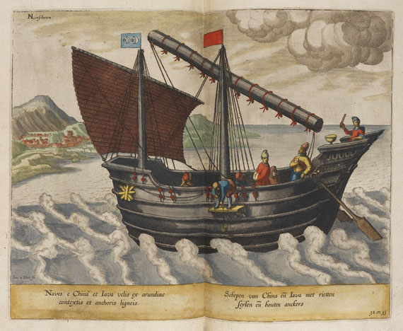 Jan Huygen van Linschoten - Navigatio ac itinerarium. 1599