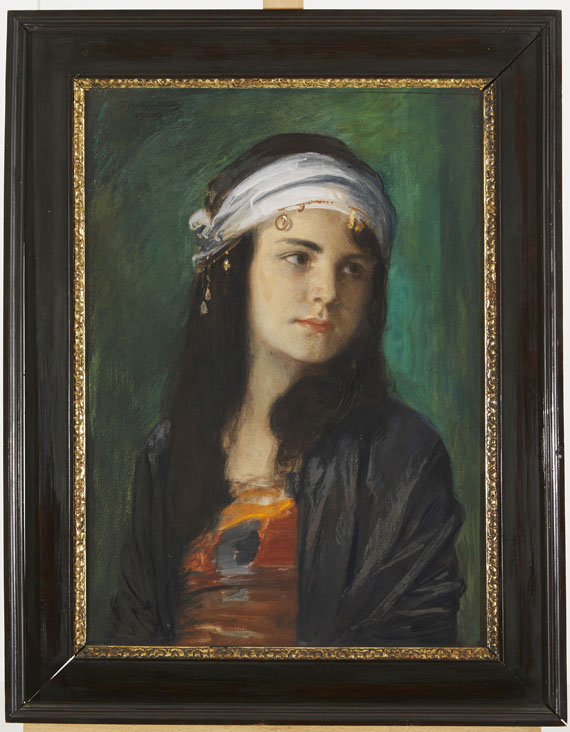 Friedrich August von Kaulbach - Kinderbildnis (Hedda, die Tochter des Künstlers als Orientalin) - Altre immagini