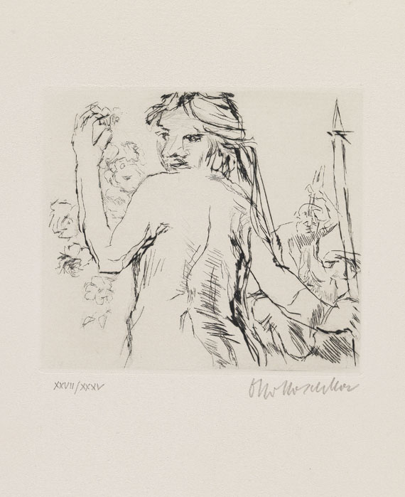 Oskar Kokoschka - Penthesilea 1970