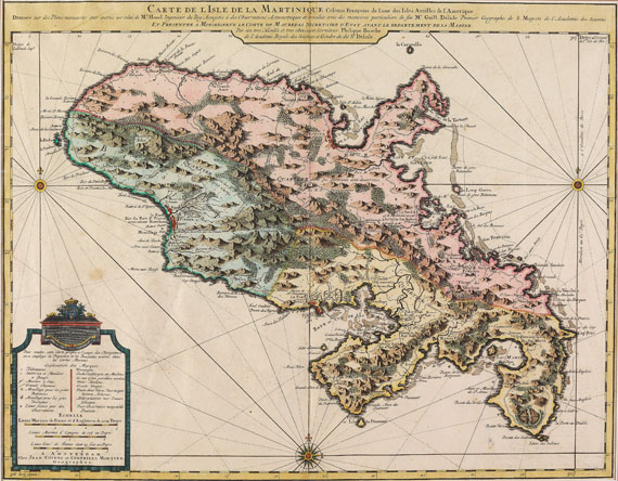  Antillen - Martinique. 1750.