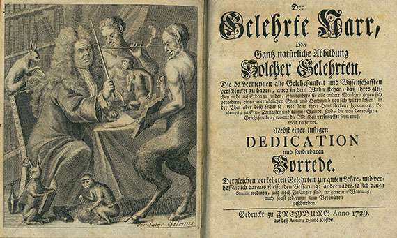 David Fassmann - Der Gelehrte Narr. 1729.
