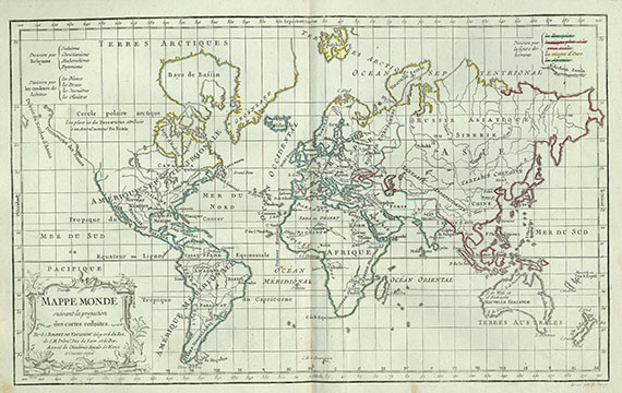 Didier Robert de Vaugondy - Nouvel atlas portatif. 1778