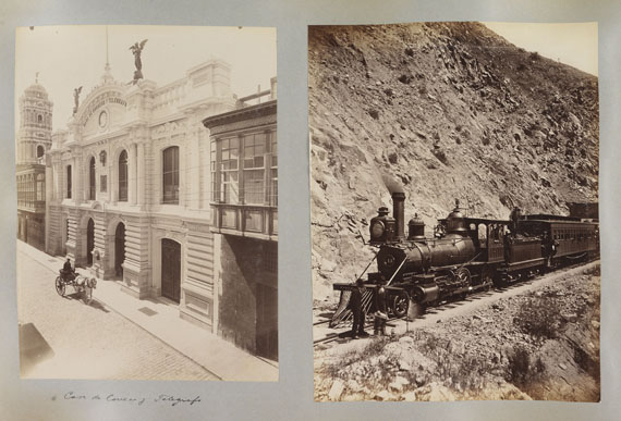   - Fotoalbum mit Peru-Ansichten. Um 1890.. - Altre immagini
