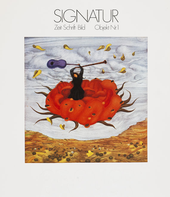 Signatur - Signatur. Zeit. Schrift. Bild. Objekt. Bde. I-XL. 1984-2004.