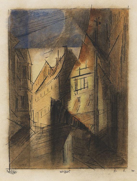 Lyonel Feininger - Wolgast