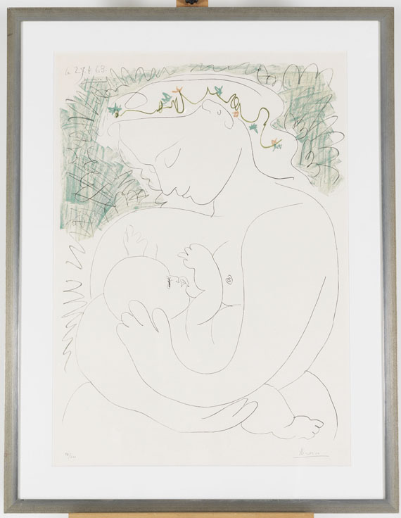Pablo Picasso - Grande Maternité - Cornice
