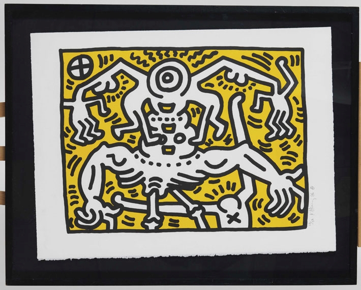 Keith Haring - Untitled - Cornice