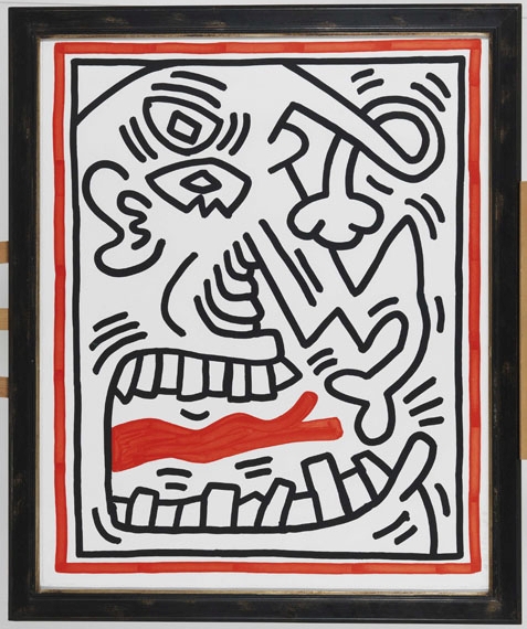 Keith Haring - Ohne Titel - Cornice
