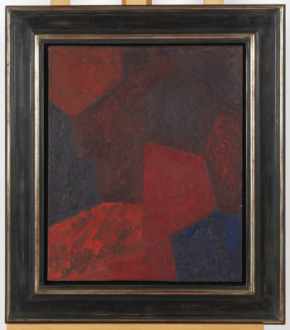 Serge Poliakoff - Composition abstraite - Cornice