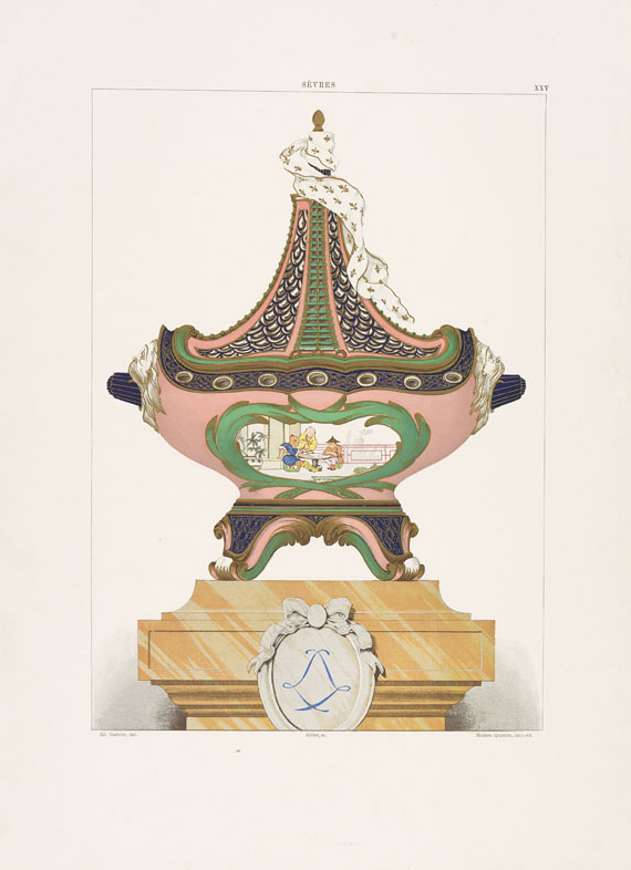Édouard Garnier - Porcelaine tendre de Sèvres. Um 1891. - Altre immagini