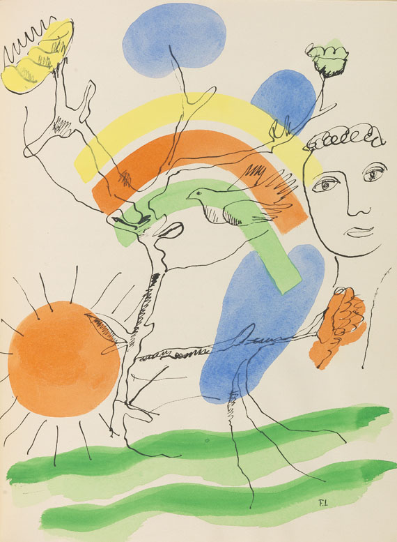 Arthur Rimbaud - Léger. Les illuminations. 1949