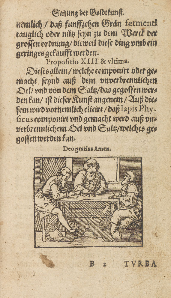 Alchemie und Okkulta - Auriferae artis. 1608