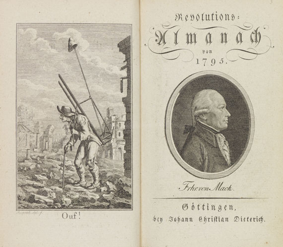   - Revolutions-Almanach. 1793-1804. 12 Bde. - Altre immagini