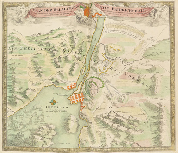 Johann Baptist Homann - Grosser Atlas uber die gantze Welt. 1725. 2 Bde. - Altre immagini