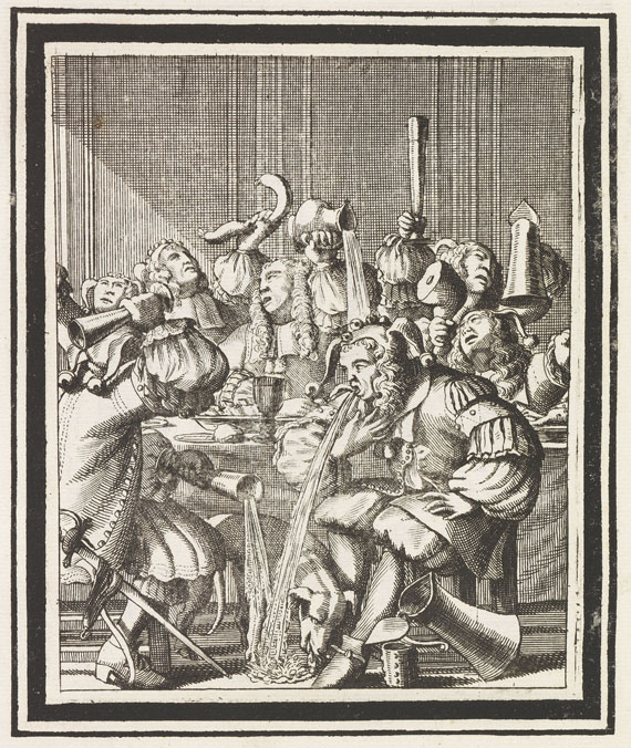 Wahrmund [Pseud.] Jocoserius - Wol-geschliffener Narren-Spiegel. 1730 - Altre immagini