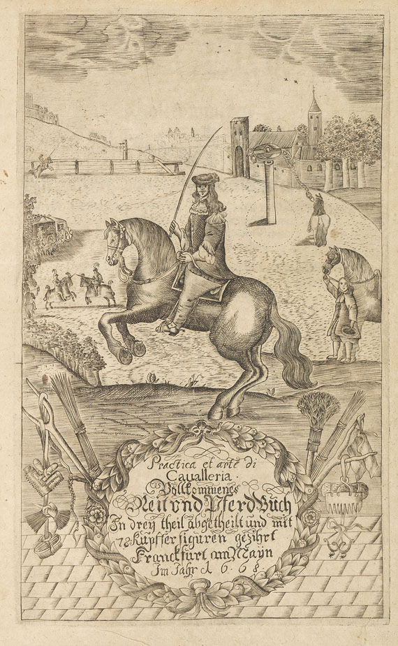 Christoph Jakob Lieb - Practica et arte di cavalleria. 1668 - Altre immagini