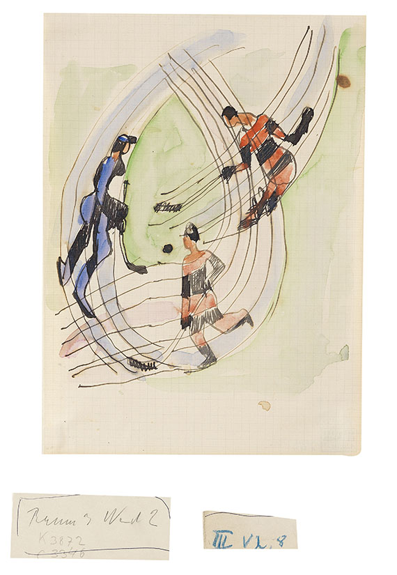 Ernst Ludwig Kirchner - Hockeyspieler - Altre immagini